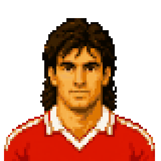 Pixel art portrait of MILANESE Mauro