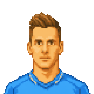 Pixel art portrait of MILIK Arkadiusz