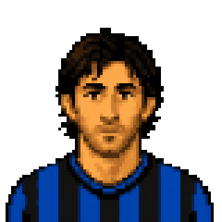 Pixel art portrait of MILITO Diego