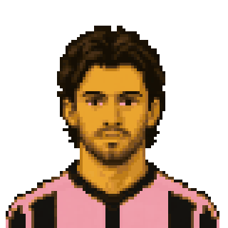 Pixel art portrait of MORGANELLA Michel