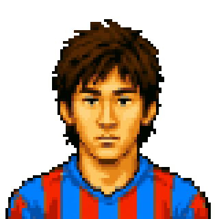 Pixel art portrait of MORIMOTO Takayuki