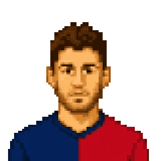 Pixel art portrait of MURRU Nicola