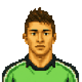 Pixel art portrait of MUSLERA Fernando
