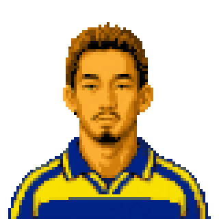 Pixel art portrait of NAKATA Hidetoshi
