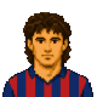 Pixel art portrait of Oscar Magoni
