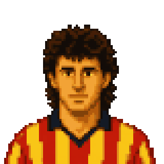 Pixel art portrait of Paolo Benedetti