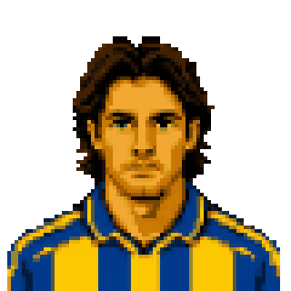 Pixel art portrait of Paolo Vanoli