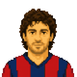Pixel art portrait of PAPONI Daniele