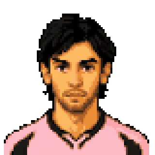 Pixel art portrait of PASTORE Javier