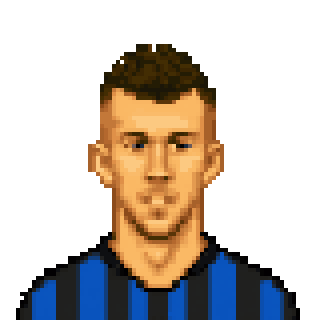 Pixel art portrait of PERISIC Ivan